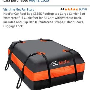 Brand new car roof rack.